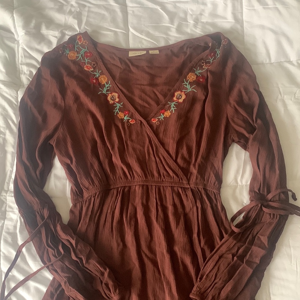 Maroon dress